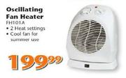Oscillating Fan Heater