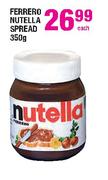 Ferrero Nutella Spread-350g Each