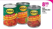 Koo Chakalaka Assorted-410g Each