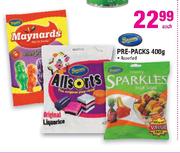 Beacon Pre-Packs Assorted-400g Each