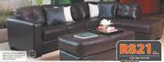 Uppers Cincinnati Ottoman Corner Lounge Suite