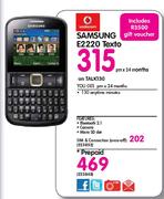 Samsung E2220 Texto