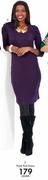 Ponti Knit Dress-Each