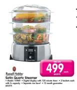 Russell Hobbs Satin Quartz Steamer-10969 Each