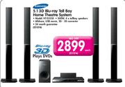 Samsung 5.1 3D Blu-Ray Tall Boy Home Theatre System(HT-E3550)