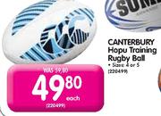 Canterbury Hopu Training Rugby Ball-Each