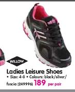 Willow Ladies Leisure Shoes-Per Pair