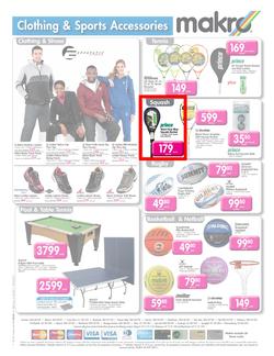 Makro : Sports catalogue (21 May - 3 Jun 2013), page 4