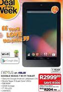 Google Nexus 7 WiFi Tablet 