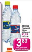 Aqueblle Flavoured Water-6 x 500ml