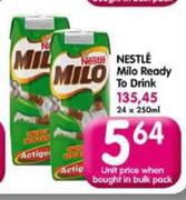 Nestle Milo Ready To Drink-250ml