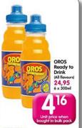 Oros Ready To Drink