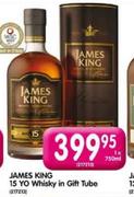 James King 15 Yo Whisky In Gift Box-750ml
