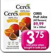 Ceres Fruit Juice
