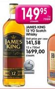 James King 12 Yo Scotch Whisky-Unit Price Per Case