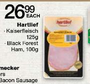 Hartlief Kaiserfleisch-125g/Black Forest Ham-100g Each