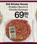 Old Smoke House Smoked Bacon & Cheese Sausage-Per Kg