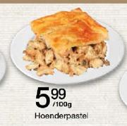 Hoenderpastel-Per 100g