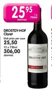 Drostdy-Hof Claret-12X750ml