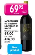 Morgenster Nu Cabernet Sauvignon Or Merlot-6X750ml