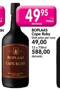 Boplaas Cape Ruby-12X750ml