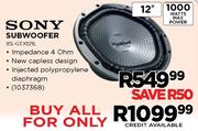 Sony Subwoofer-12"(XS-GTX121L)