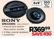 Sony Speakers(SPK-GTF6937)-Per Pair