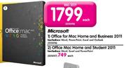 Microsoft Office for Mac Home and Business 2011 Each