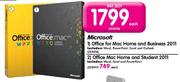 Microsoft Office Mac Home and Student 2011 Each