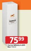 Harrier Whiskey In Gift Box-750ml