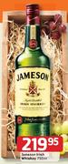 Jameson Irish Whiskey-750ml