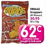 Frimax Snappers-22gm Each