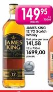 James King 12 Yo Scitch Whisky -12x750ml