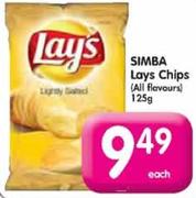 Simba Lays Chips 125g-Each