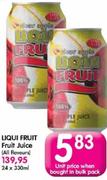 Liqui Fruit Juice-330ml Each