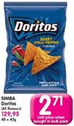 Simbo Doritos-48x45g