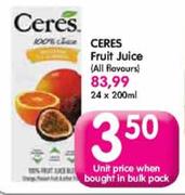 Ceres Fruit Juice-200ml Each