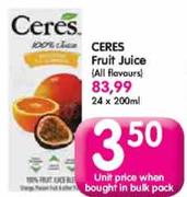 Ceres Fruit Juice-24x200ml