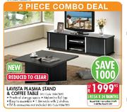 Lavista Plasma Stand & Coffee Table-Each