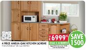 4 Piece Amelia Oak Kitchen Scheme