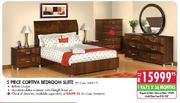 5 Piece Cortiva Bedroom Suite