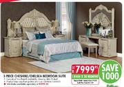3 Piece Cheshire/Chelsea Bedroom Suite
