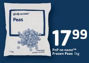 PnP No Name Frozen Peas 1Kg-Each