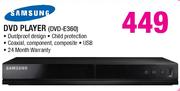 Samsung DVD Player(DVD-E360)