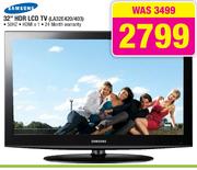 Samsung HDR LCD TV-32"(LA32E420/403)