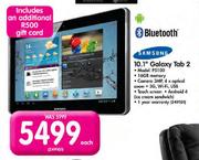Samsung 10.1" Galaxy Tab 2-P5100 Each