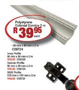 Polystyrene Colonial Cornice 2m Each