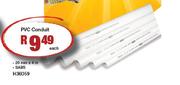 PVC Conduit-20mmx4m Sabs H36059 Each