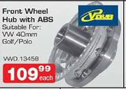 Front Wheel Hub With ABS -Each