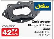 Carburettor Flange Rubber Base-Each